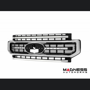 Ford Super Duty LED Grille - XBG Series - Morimoto - Chrome - White DRL